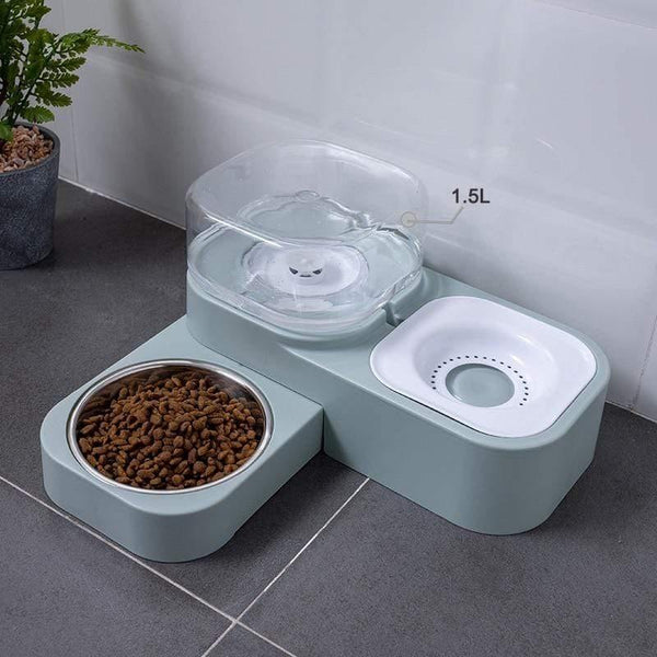 Planet Gates 200003694 F-blue 4 Style Pet Cat Bowl Dog For Cats Feeder Bowls Kitten Automatic Drinking Fountain 1.5L Capacity Puppy Feeding Waterer Products