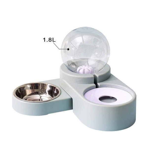 Planet Gates 200003694 paopao-blue 4 Style Pet Cat Bowl Dog For Cats Feeder Bowls Kitten Automatic Drinking Fountain 1.5L Capacity Puppy Feeding Waterer Products