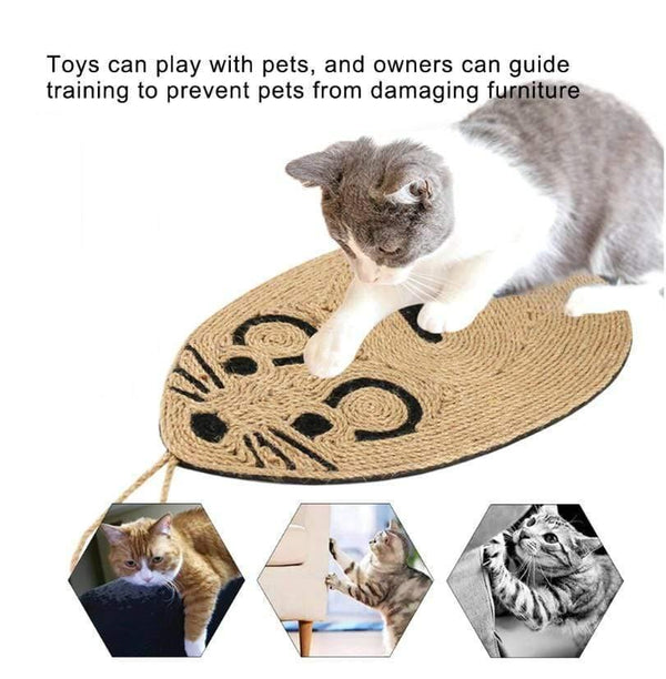 Planet Gates 200003696 New Products Pet Cat Scratcher Board Scratching Post Mat Toy Soft Bed Mat Claws Care Pet Toys Scratching Post Toys (50x25x1cm)