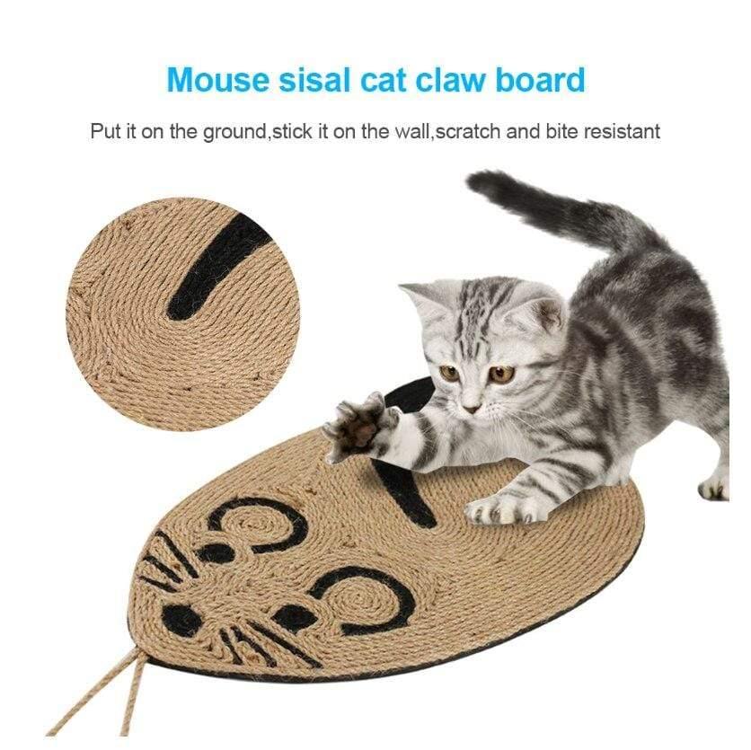 Planet Gates 200003696 New Products Pet Cat Scratcher Board Scratching Post Mat Toy Soft Bed Mat Claws Care Pet Toys Scratching Post Toys (50x25x1cm)