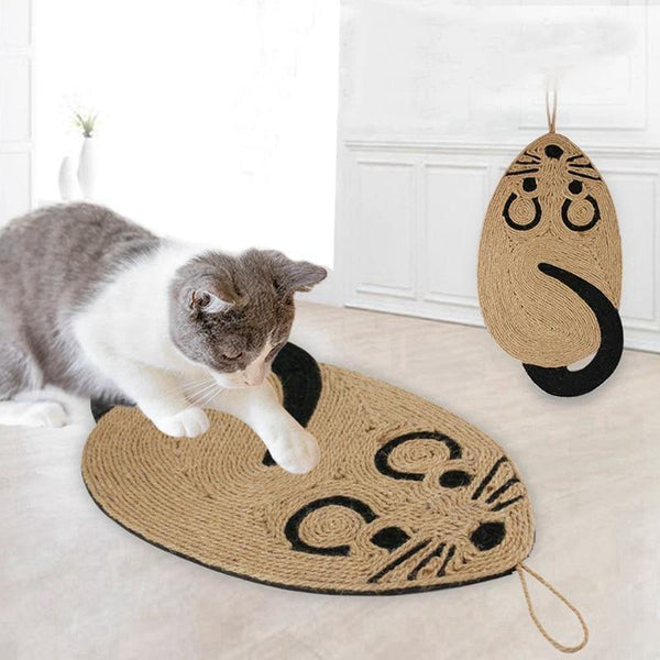 Planet Gates 200003696 New Products Pet Cat Scratcher Board Scratching Post Mat Toy Soft Bed Mat Claws Care Pet Toys Scratching Post Toys (50x25x1cm)