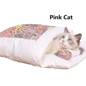 Planet Gates 200003700 2 / S Removable Dog Cat Bed Cat Sleeping Bag Sofas Mat Winter Warm Cat House Small Pet Bed Puppy Kennel Nest Cushion Pet Products