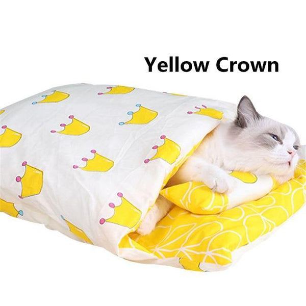 Planet Gates 200003700 5 / S Removable Dog Cat Bed Cat Sleeping Bag Sofas Mat Winter Warm Cat House Small Pet Bed Puppy Kennel Nest Cushion Pet Products
