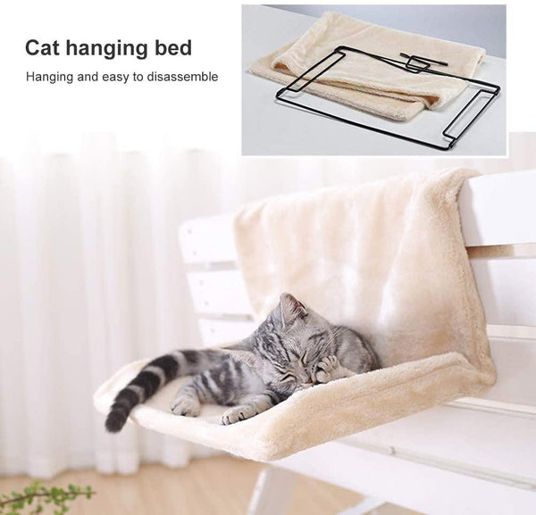 Planet Gates 200003700 Cat Bed Removable Window Sill Cat Radiator Lounge Hammocks For Cat Kitty Hanging Bed Cosy Carrier Pet Bed Seat Hammock