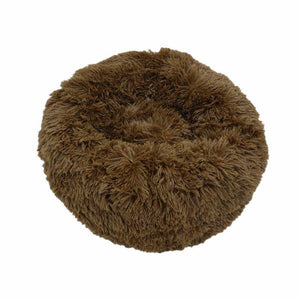 Planet Gates 200003700 Dark coffee / 40cm Round Cat Beds House Soft Long Plush Best Pet Dog Bed For Dogs Basket Pet Products Cushion Cat Bed Cat Mat Animals Sleeping Sofa