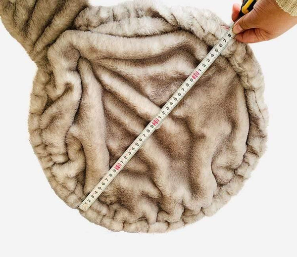 Planet Gates 200003700 gray Dia 35cm / M Soft Cat Hammock Install On Cat Tree Cat Sleeping Kennel Hanging Thick Plush 4Colors Big Capacity Dia 30cm/35cm Pet Bed Big Cat