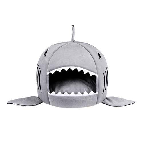 Planet Gates 200003700 Gray / XXS Pet Cat Bed Soft Pet Cushion Dog House Shark For Large Dogs Tent High Quality Cotton Small Sleeping Bag Product Items