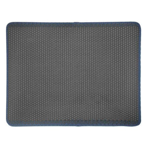 Planet Gates 200003700 Grey / 30x30cm Mat Pet Supplies Carpet Cat Sand Litter Mat Toilet Waterproof Pets Trapper Dog Foldable Home Clean Cats EVA Non-slip Mats Carpet