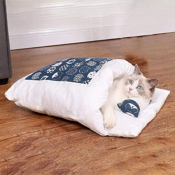 Planet Gates 200003700 he feng mao / S 45x30cm Removable Dog Cat Bed Sleeping Bag Sofas Mat Winter Warm Cat House Small Pet Bed Puppy Kennel Nest Cushion Pet Products