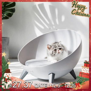 Planet Gates 200003700 High Quality Pet Products Luxury Dog House Cozy Cat Bed Puppy Kennel Pet Sleeping Bed Cat Cushion Kitten Mats Pet Supplies (gray)