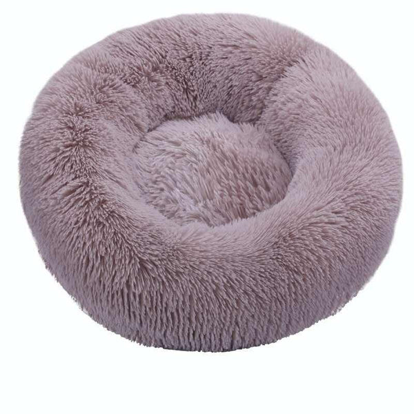 Planet Gates 200003700 Light coffee / 40cm Round Cat Beds House Soft Long Plush Best Pet Dog Bed For Dogs Basket Pet Products Cushion Cat Bed Cat Mat Animals Sleeping Sofa