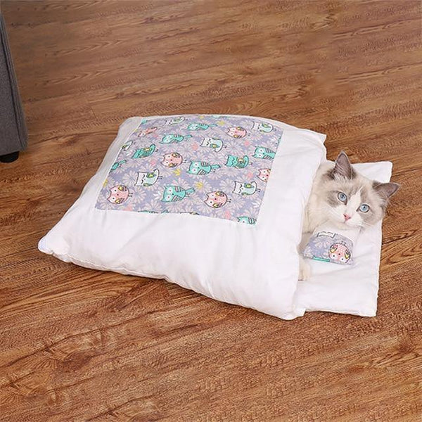 Planet Gates 200003700 mao tou ying / S 45x30cm Removable Dog Cat Bed Sleeping Bag Sofas Mat Winter Warm Cat House Small Pet Bed Puppy Kennel Nest Cushion Pet Products