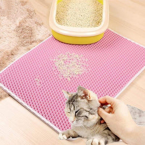 Planet Gates 200003700 Mat Pet Supplies Carpet Cat Sand Litter Mat Toilet Waterproof Pets Trapper Dog Foldable Home Clean Cats EVA Non-slip Mats Carpet