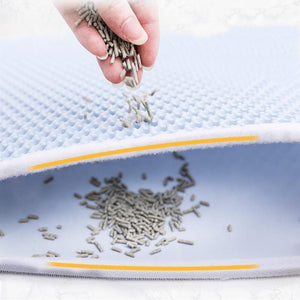Planet Gates 200003700 Mat Pet Supplies Carpet Cat Sand Litter Mat Toilet Waterproof Pets Trapper Dog Foldable Home Clean Cats EVA Non-slip Mats Carpet