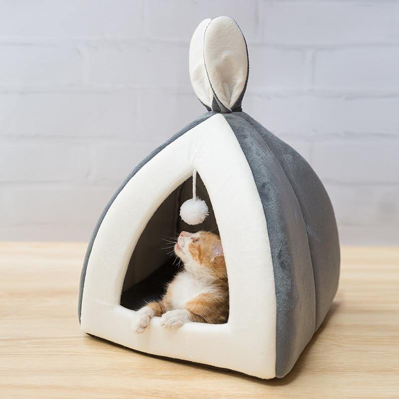 Planet Gates 200003700 Pet Cat Bed Indoor Kitten House Warm Small For Dogs Nest Collapsible Cats Cave Cute Sleeping Mats Winter Products