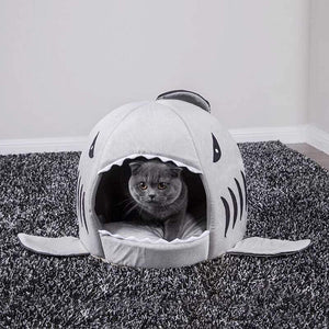 Planet Gates 200003700 Pet Cat Bed Soft Pet Cushion Dog House Shark For Large Dogs Tent High Quality Cotton Small Sleeping Bag Product Items