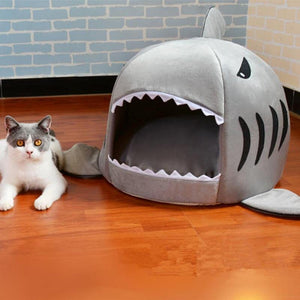 Planet Gates 200003700 Pet Cat Bed Soft Pet Cushion Dog House Shark For Large Dogs Tent High Quality Cotton Small Sleeping Bag Product Items