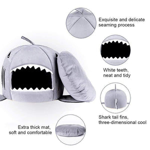 Planet Gates 200003700 Pet Cat Bed Soft Pet Cushion Dog House Shark For Large Dogs Tent High Quality Cotton Small Sleeping Bag Product Items