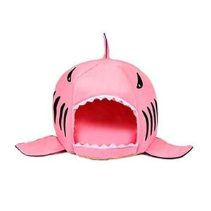 Planet Gates 200003700 Pink / XXS Pet Cat Bed Soft Pet Cushion Dog House Shark For Large Dogs Tent High Quality Cotton Small Sleeping Bag Product Items