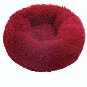 Planet Gates 200003700 Red / 40cm Round Cat Beds House Soft Long Plush Best Pet Dog Bed For Dogs Basket Pet Products Cushion Cat Bed Cat Mat Animals Sleeping Sofa