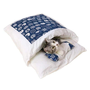 Planet Gates 200003700 Removable Dog Cat Bed Cat Sleeping Bag Sofas Mat Winter Warm Cat House Small Pet Bed Puppy Kennel Nest Cushion Pet Products