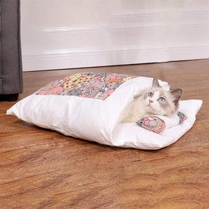 Planet Gates 200003700 Removable Dog Cat Bed Sleeping Bag Sofas Mat Winter Warm Cat House Small Pet Bed Puppy Kennel Nest Cushion Pet Products