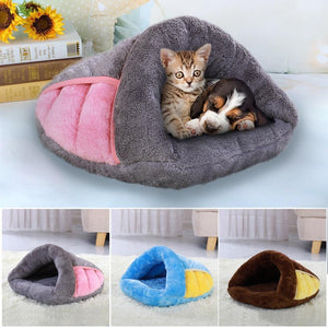 Planet Gates 200003700 Warm Cat Bed Pet Puppy Cat House Winter Dog Cat Cushion Mat Indoor Basket Cave Kennel Nest Cats Products For Pets Cama De Gato