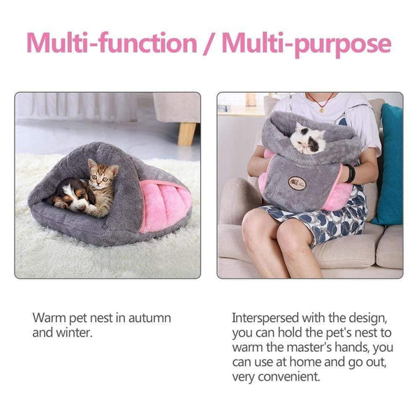 Planet Gates 200003700 Warm Cat Bed Pet Puppy Cat House Winter Dog Cat Cushion Mat Indoor Basket Cave Kennel Nest Cats Products For Pets Cama De Gato
