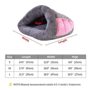 Planet Gates 200003700 Warm Cat Bed Pet Puppy Cat House Winter Dog Cat Cushion Mat Indoor Basket Cave Kennel Nest Cats Products For Pets Cama De Gato