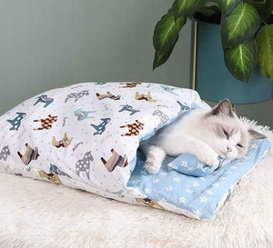 Planet Gates 200003700 xiao ma / S 45x30cm Removable Dog Cat Bed Sleeping Bag Sofas Mat Winter Warm Cat House Small Pet Bed Puppy Kennel Nest Cushion Pet Products