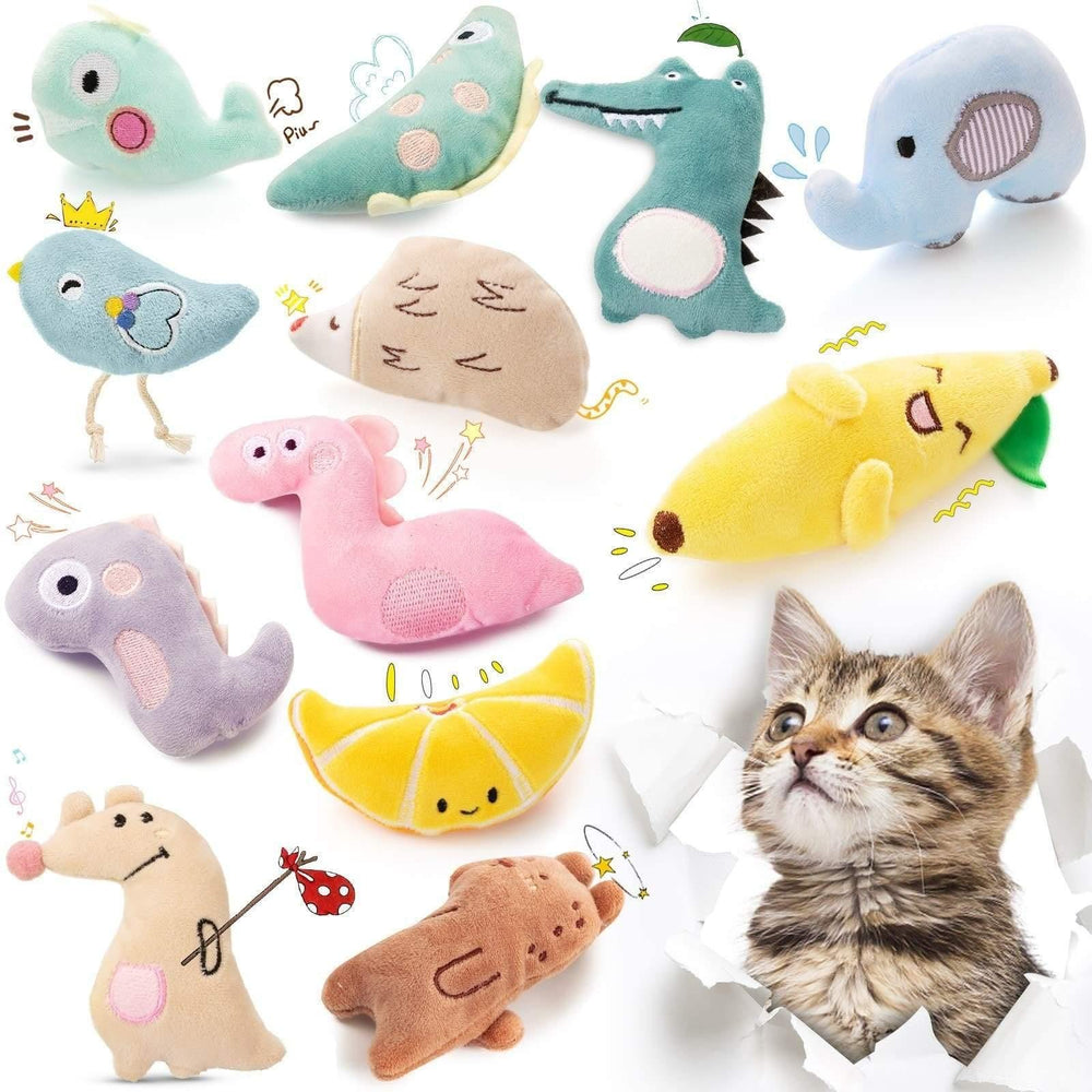 Planet Gates 200003701 Cat Toy Catnip Interactive Plush Stuffed Chew Pet Toys Claw Funny Cat Mint Soft Teeth Cleaning Toy For Cat Kitten Pet Products