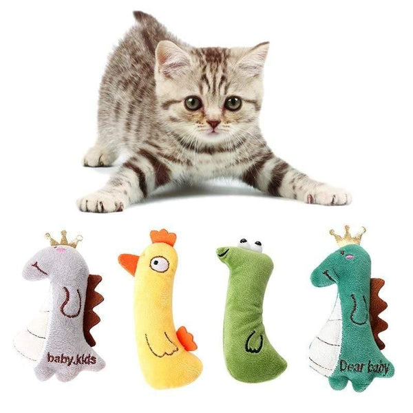 Planet Gates 200003701 Cat Toy Catnip Interactive Plush Stuffed Chew Pet Toys Claw Funny Cat Mint Soft Teeth Cleaning Toy For Cat Kitten Pet Products