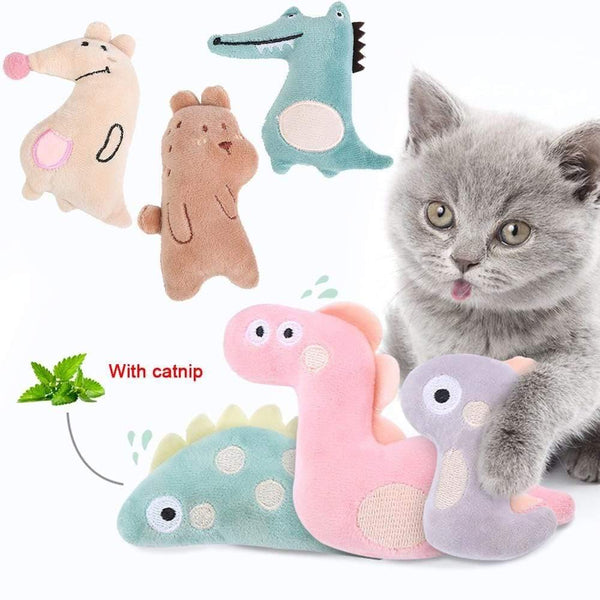 Planet Gates 200003701 Cat Toy Catnip Interactive Plush Stuffed Chew Pet Toys Claw Funny Cat Mint Soft Teeth Cleaning Toy For Cat Kitten Pet Products