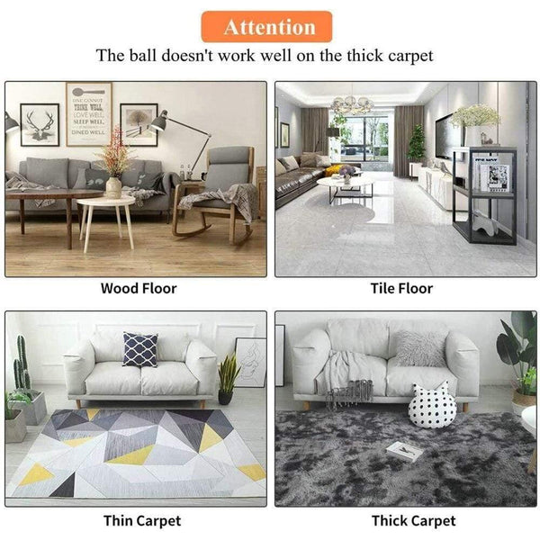 Planet Gates 200003701 Smart Interactive Funny Cat Toy LED Light USB Charging Glow Sound Playing Chasing Hunting Game Pet 360 Degree Self Rotating Ball