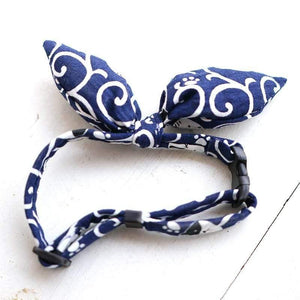 Planet Gates 200003709 Blue / XS (15-21cm) Cat Collar Bow Bowtie Cat Collar For Cats And Small Dogs Accessories Cat-Collar Kitten Pet Products Chihuahua Bow Tie Necklace