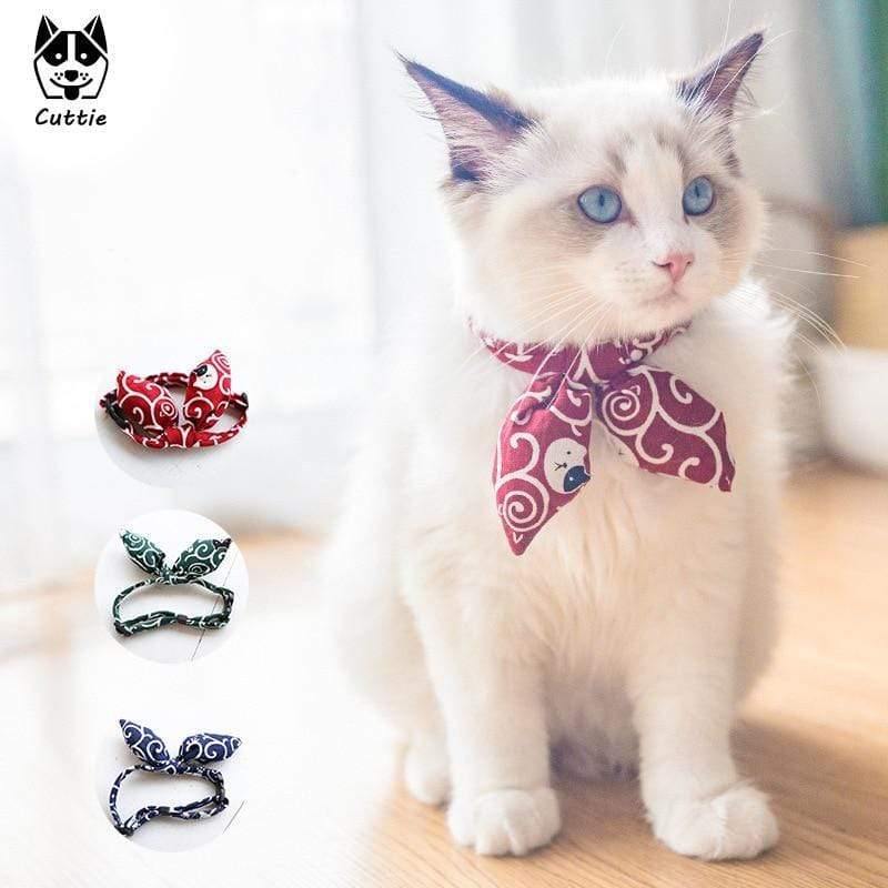 Planet Gates 200003709 Cat Collar Bow Bowtie Cat Collar For Cats And Small Dogs Accessories Cat-Collar Kitten Pet Products Chihuahua Bow Tie Necklace