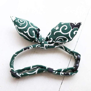 Planet Gates 200003709 Green / XS (15-21cm) Cat Collar Bow Bowtie Cat Collar For Cats And Small Dogs Accessories Cat-Collar Kitten Pet Products Chihuahua Bow Tie Necklace