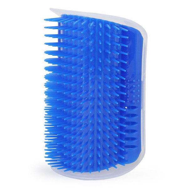 Planet Gates 200003710 Pet Products For Cats Brush Corner Cat Massage Self Groomer Comb Brush With Catnip Cat Rubs The Face With A Tickling Comb
