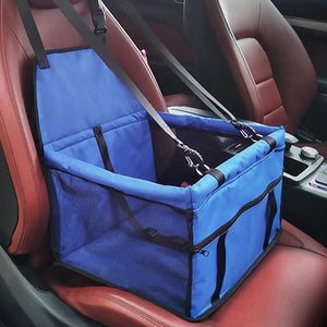 Planet Gates 200003719 Blue / 40x40x25cm Waterproof Printing Breathable Reinforcement Pet Car Seat Front Seat Protection Cat Dog Foldable Portable Transport