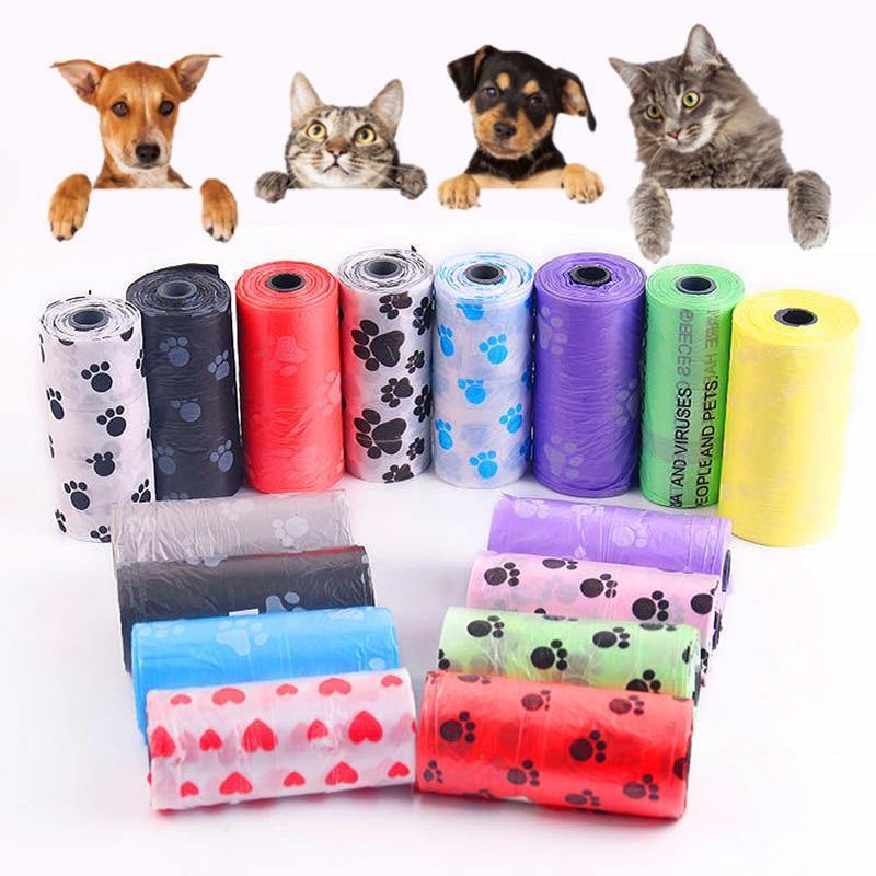 Planet Gates 200003719 Dog Poop Bag For Dog Pets Waste Garbage Bags Carrier Biodegradable Clean-up BagWaste Pick Up Clean Bag For Dog Pet Products