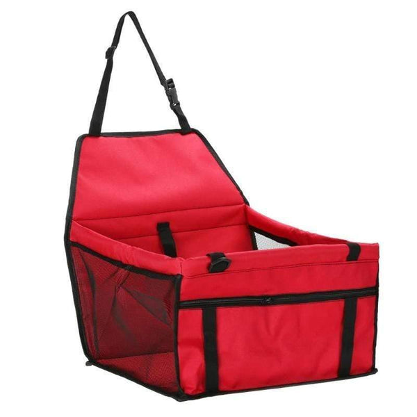 Planet Gates 200003719 Red Folding Pet Dog Carrier Pad Waterproof Dog Seat Bag Basket Safe Carry House Cat Puppy Bag Dog Car Seat Pet Products