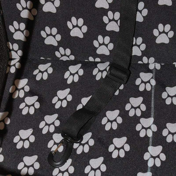 Planet Gates 200003719 Waterproof Printing Breathable Reinforcement Pet Car Seat Front Seat Protection Cat Dog Foldable Portable Transport