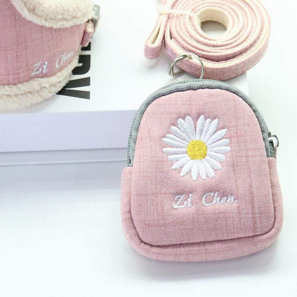 Planet Gates 200003720 Soft Pet Dog Harnesses Vest No Pull Adjustable Keep Warm Embroidery Cat Harness Leash Set For Small Medium Dogs Outdoor Walking