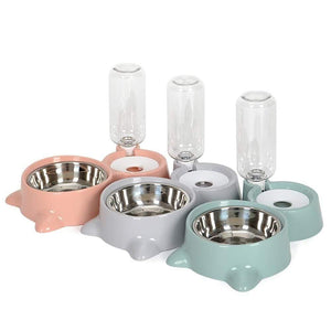 Planet Gates 200003722 Food Water Bottle Water Pet Dog Cat Feeding Bowls for Dogs Small Large Dogs Puppy Cat Drinking Bowl Dispenser Feeder Pet Product