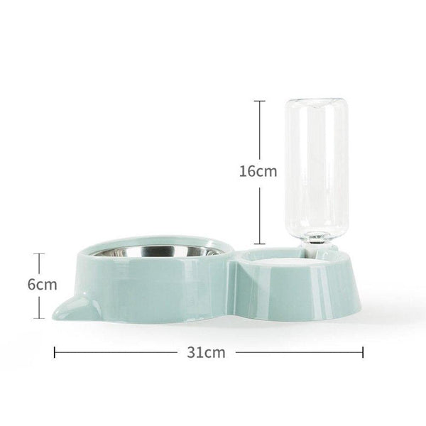 Planet Gates 200003722 Food Water Bottle Water Pet Dog Cat Feeding Bowls for Dogs Small Large Dogs Puppy Cat Drinking Bowl Dispenser Feeder Pet Product