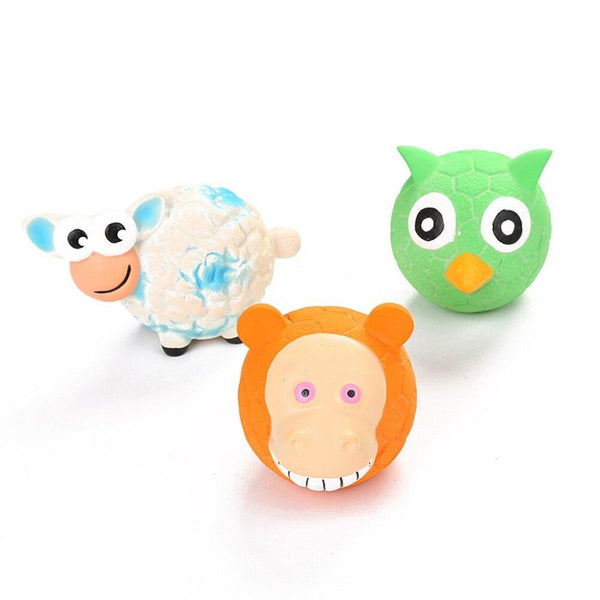 Planet Gates 200003723 1PC Toy For Dogs Puppy Screaming Rubber Chicken Toy For Dogs Latex Squeak Squeaker Chew Training Pet Products