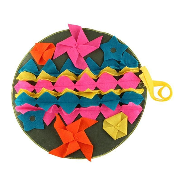 Planet Gates 200003723 45x45cm-200005536 Pet Dog Toys Sniffing Mat Find Food Training Blanket Play Toy Dog Mat For Relieve Stress Puzzle Sniffing Mat Pad Pet Products
