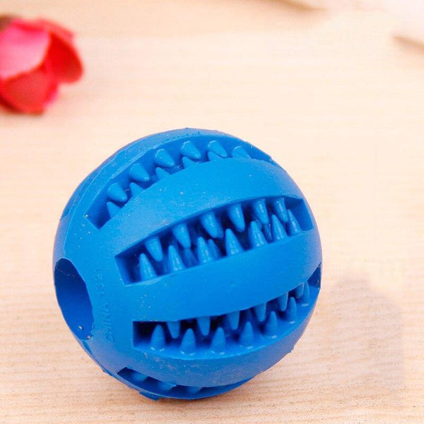 Planet Gates 200003723 Blue / 5cm Pet Dog Toys Toy Funny Interactive Elasticity Ball Dog Chew Toy For Dog Tooth Clean Ball Of Food Extra-tough Rubber Ball