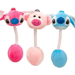 Planet Gates 200003723 Cartoon Pet Product Plush Toys Dog Toys Cats Cute Biting Rope Sound Toys For Small Large Dog Juguete Perro Drop  Dog Toy Plush