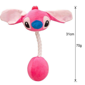 Planet Gates 200003723 Cartoon Pet Product Plush Toys Dog Toys Cats Cute Biting Rope Sound Toys For Small Large Dog Juguete Perro Drop  Dog Toy Plush